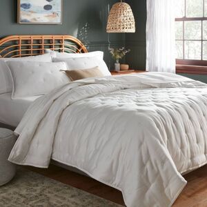 Threshold - Full/Queen TENCEL Comforter and Sham Set White - T White